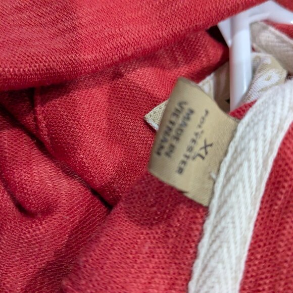 Tasso Elba Island Men's Polo Shirt Red, Size XL, Textured, UPF Protection - Picture 13 of 15